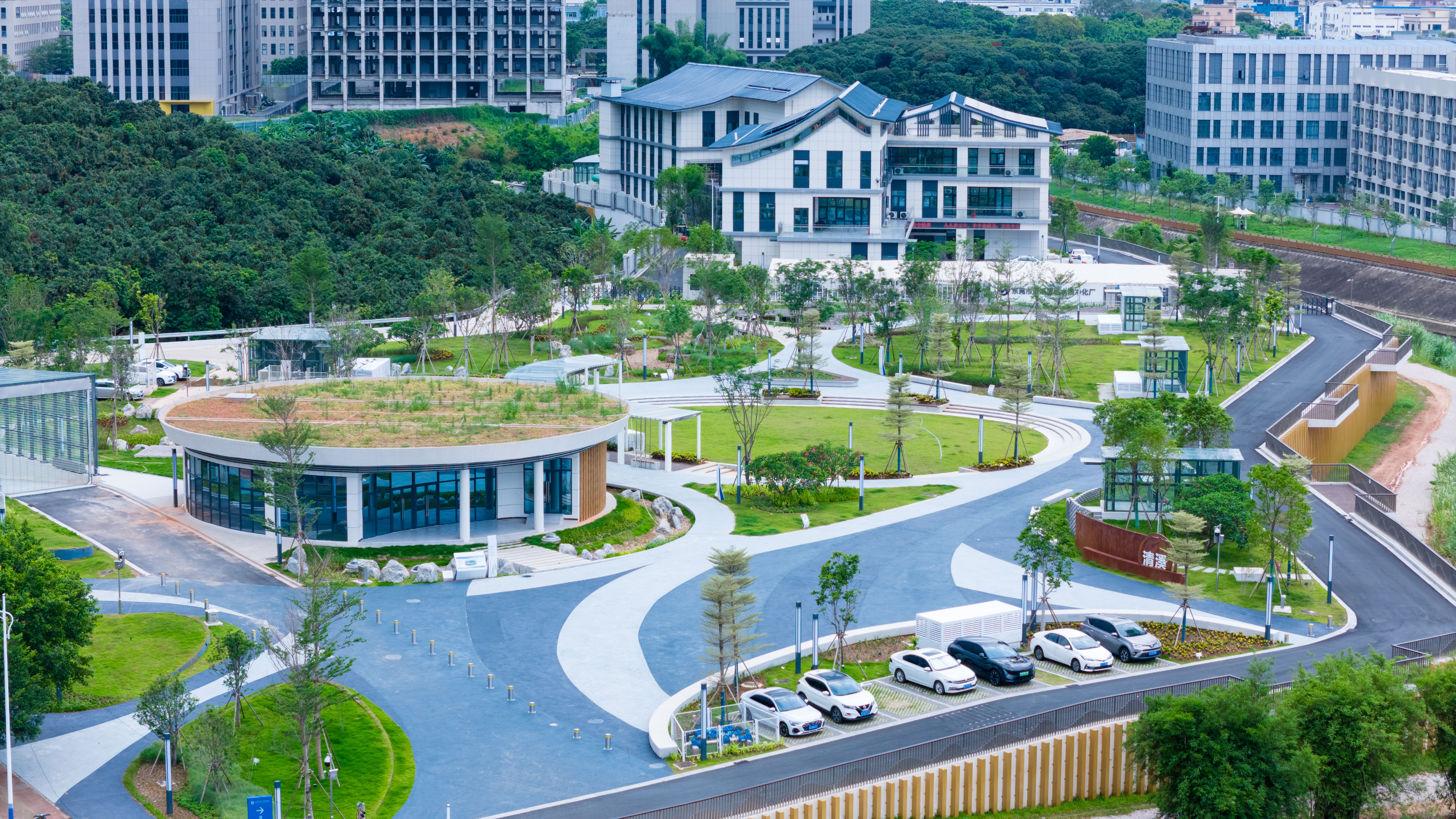 002 东莞第一个全地埋式水质净化项目——东莞市清溪厦坭水质净化厂11.jpg